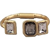 joymiao Chunky Gold Bracelet Trendy Gold Cuff Bracelets for Women Statement Silver Arm Cuffs Bangles Arm Punk Jewelry Accessories