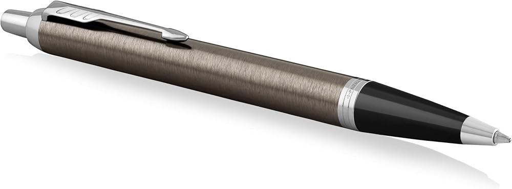 Parker IM Ballpoint Pen Dark Espresso with Blue Ink Refill Gift Box