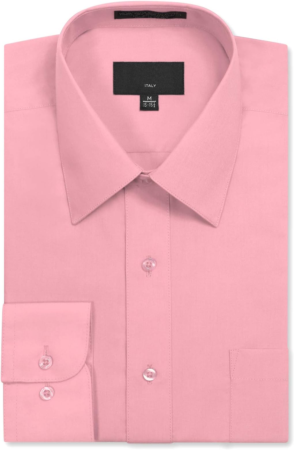 Men's Long Sleeve Regular Fit Dress Shirts