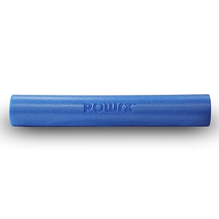 POWRX Yoga-Rolle EPS Material/Pilates-Rolle/Schaumstoff-Rolle/Foam-Roller 45 cm oder 90 cm x 15 cm zum Training der Faszien/E