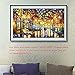 Kisstaker 40x27cm Rhinestone Cross-stitch Lighting Scene DIY Diamond Painting Kits Arts, Crafts & Sewing Cross Stitch