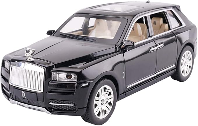 Amazon 1 24ロールスロイス カリナン合金スポーツカーシミュレーションカーモデル子供の音と光のおもちゃ車の男の子引き戻し車合金カーモデルカーrolls Royce Cullinan子供のプレゼントお誕生日のプレゼント ミニカー ダイキャストカー ホビー