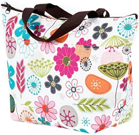 Cosaga Waterproof Picnic Insulated Fashion Lunch Cooler Tote Bag Travel Zipper Organizer Box