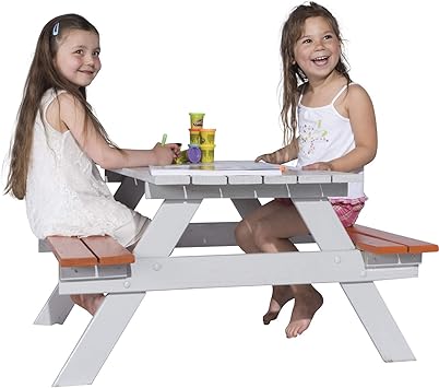 Trigano Table Picnic Bois Enfant Amazon Fr Jeux Et Jouets