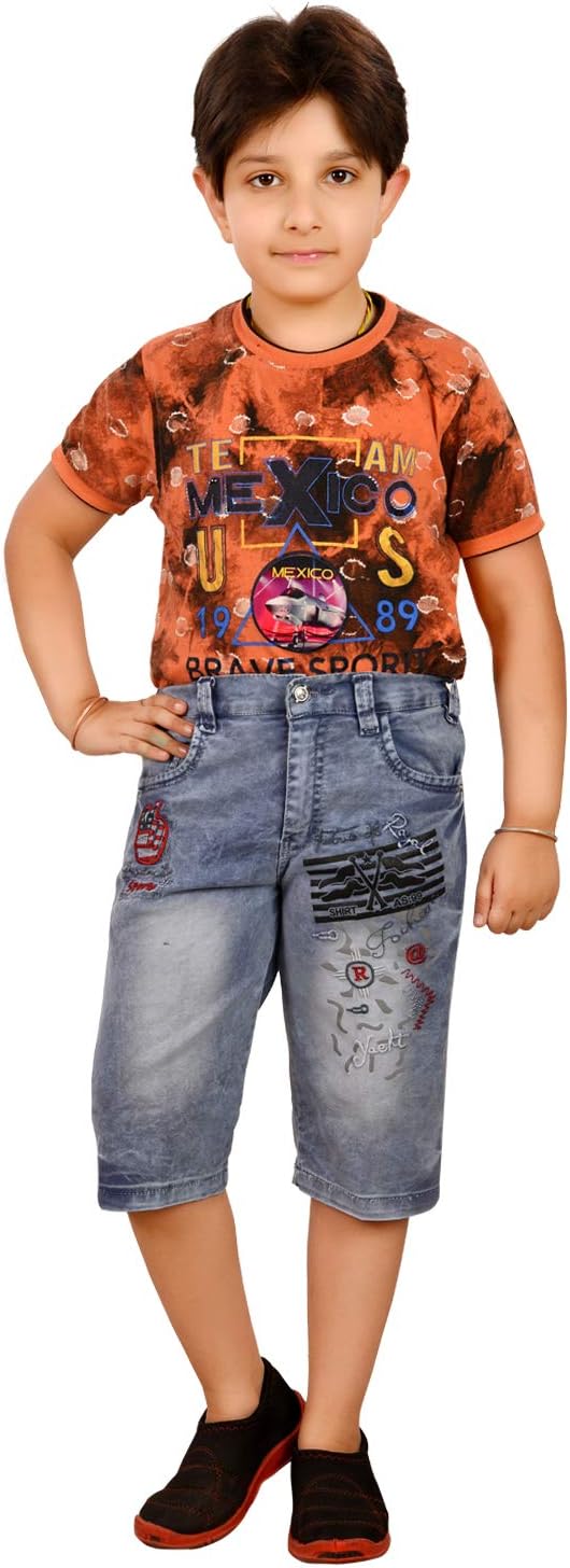 3/4 Printed Capri for Kids in Color and Size Options