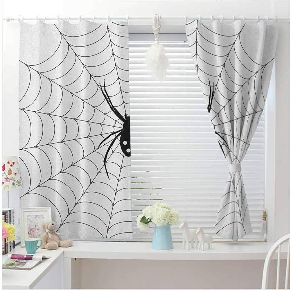 Spider  Modern Blackout Curtains For Living Room