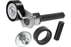 Motoforti Accessory Drive Belt Tensioner Assembly for Audi A3 2.0L 2008-2013 for Audi Q3 2.0L 2015-2018 No.06J903133A Long-la