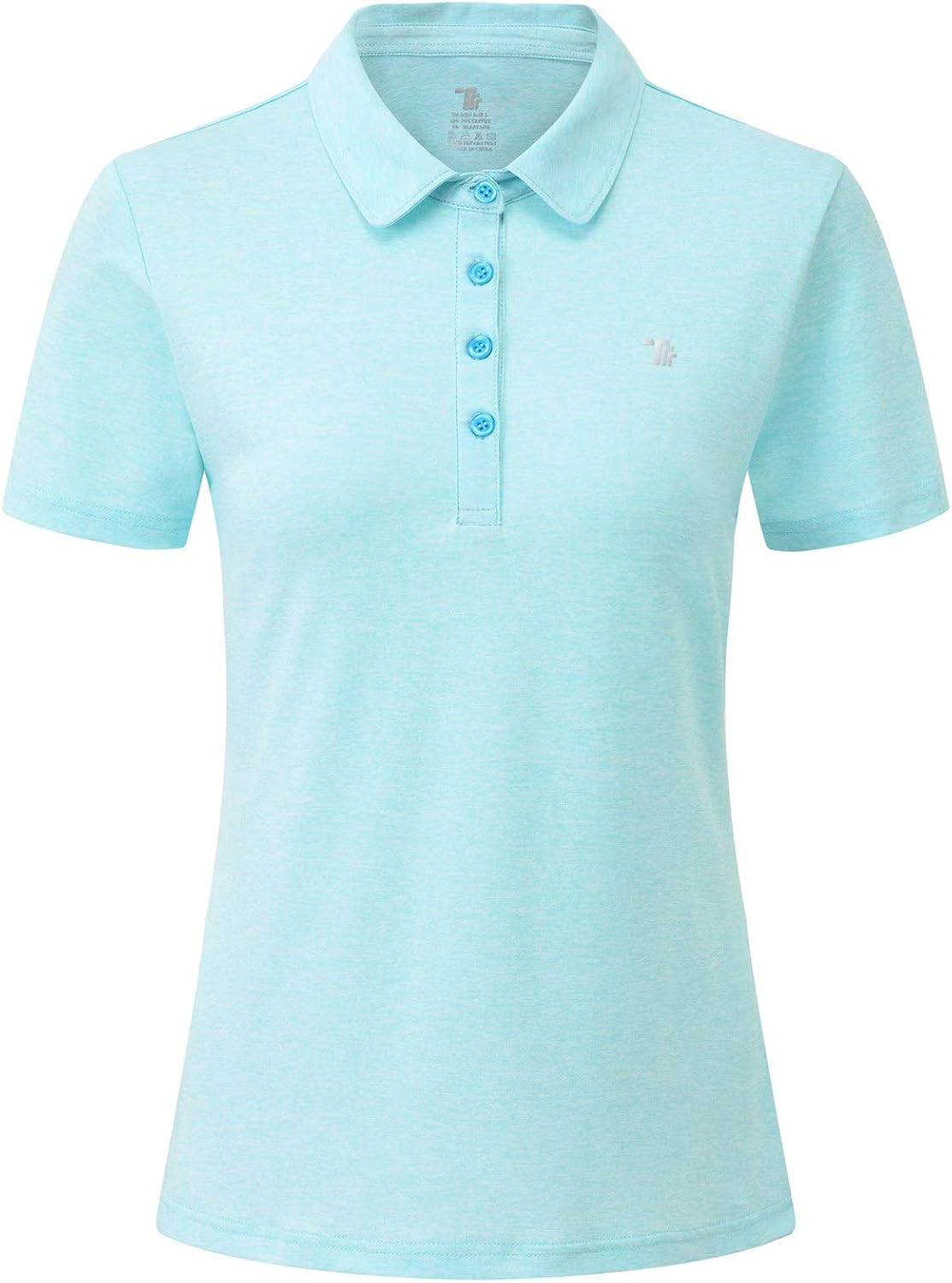 Rdruko Women's Dry Fit Golf Shirts Moisture Wicking Short Sleeve Polo Sports Shirts: Clothing