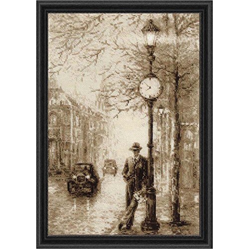 RIOLIS 1611 - Old Photo. Waiting - Counted Cross Stitch Kit 10.25