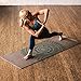 Gaiam Yoga Mat Premium Print Extra Thick Non Slip Exercise & Fitness Mat for All Types of Yoga, Pilates & Floor Workouts, Teal Marrakesh, 6mm (Longer/Wider)