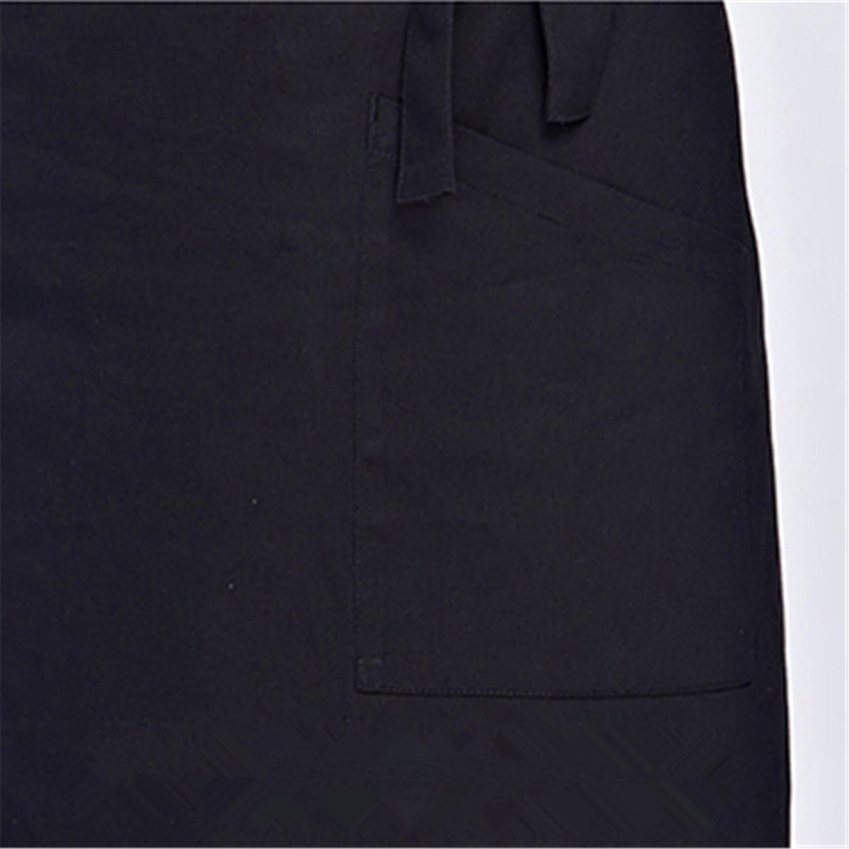 XINFU Chef Mens Unisex Waist Apron Full Bistro Half Apron Uniforms Aprons Womens