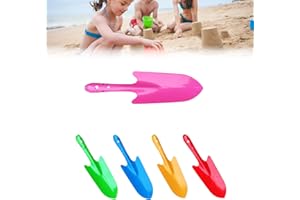 FEUNU Mini Colorful Garden Hand Shovel, Metal Sand Shovels Tools for Kids Rust Resistant Spade Shovel for Planting, Transplanting, Weeding, Digging, Beach