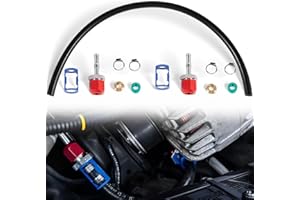 ZYMURGOES 800-673 A/C Line Splice Connector Splicer Coupler Kit for 5/16" Line with No.6 Hose - Heavy-Duty Easy Install AC Air Conditioning Line Repair Kit