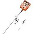 ThermoPro TP511 Waterproof Digital Candy Thermometer with Long Probe Instant Read Food Cooking Meat Thermometer for Grilling 