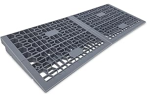 ROBLOCK 2 Inch Rise Detachable Ramps for Wheelchairs for Home Steps Entry, Portable Modular Threshold Wheelchair Ramps for Doorways, Load Capacity 3000 LBS, 2 PCS