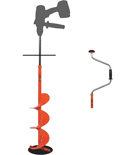 Nordic Legend Ice Drill Auger Nordic Legend E-Drill Nylon Ice
