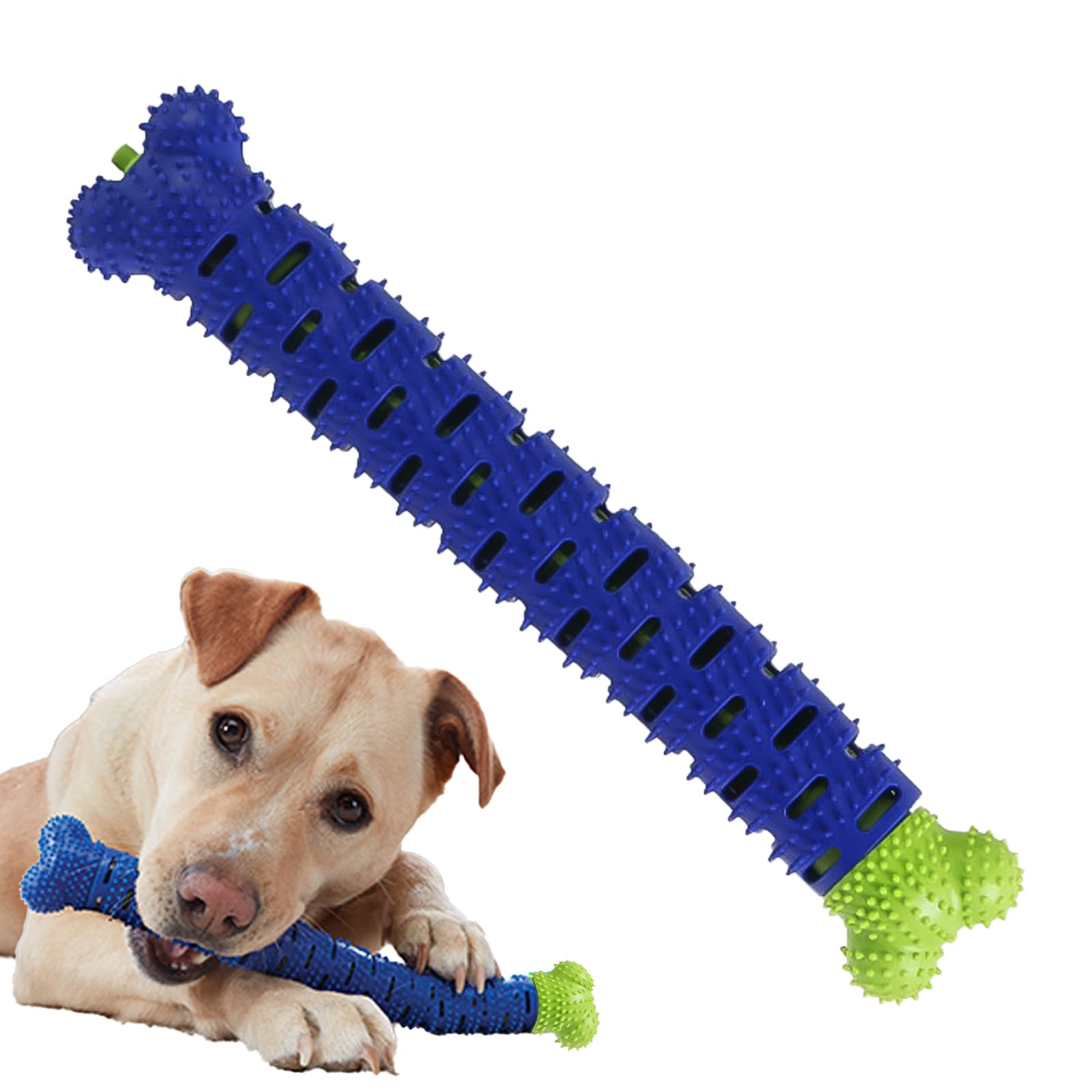 PLLKAB Dog Chewing Toy Non Destructive Teeth Cleaning Toy Dog Toys Indestructible Grinding Stick Dog Teeth Grinding Toy Squeaking Dog Chewing Toy Dog Teeth Indestructible Dog Toys Puppy Teething Toys