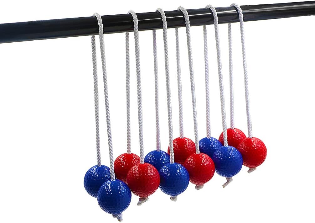 Luwint 6 Pc Ladder Bolas Replacement Ladder Ball Set for Toss Game