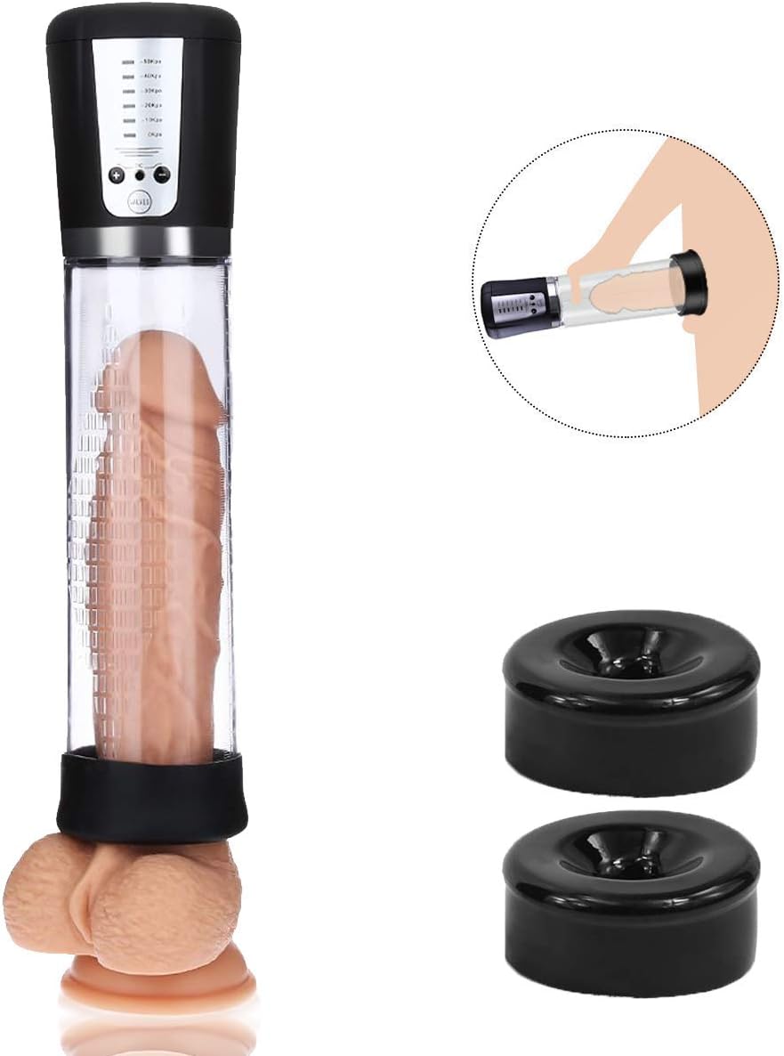 DIMLAN Pê~NIS Enlargement Pump Enlarge Tool Strong Automatic Pê~NIS Suction Strength Pê~NIS Extending for Men-Male FEHRR