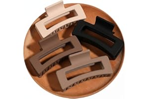 Extra Large Claw Clips for Thick Hair (13cm) – Big Matte Hair Claw Clips for Women, Strong Hold Non-Slip Hair Clips for Thick