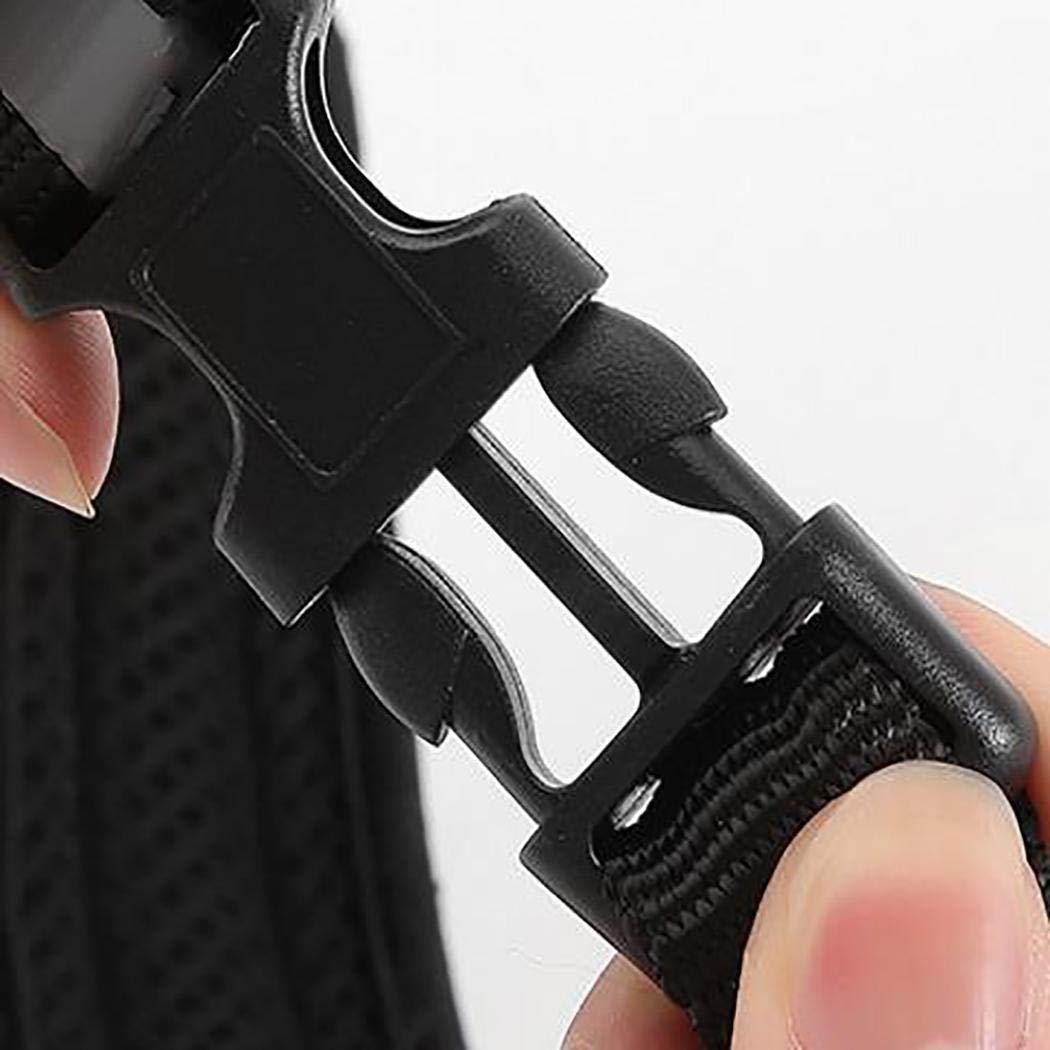 Minlop Mesh Gewebe Hundeweste Harness Weich Einstellbare Komfortable | Pet Lead-Brust Gehen Leine Hundegeschirr mit Clip, 4 Größen