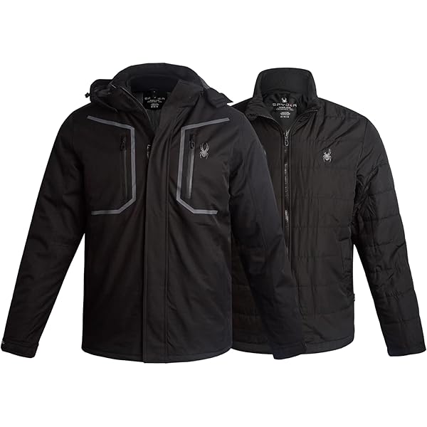 Amazon.com: Spyder Mens Seventy Eight Insulated Ski Jacket