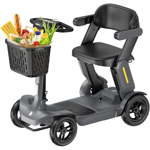 Amazon.com: Luggie Compact Electric Folding Mobility Scooter