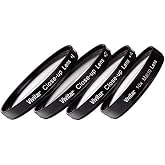 Vivitar Series 1 +1 +2 +4 +10 Close-Up Macro Filter Set w/Pouch (52mm)