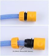 TOPWAYS Hose Fitting Repair Set 2x Quick End Connector 1/2" & 1x Double Male view 4