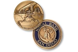 Armed Forces Depot Naval Station San Diego Challenge Coin