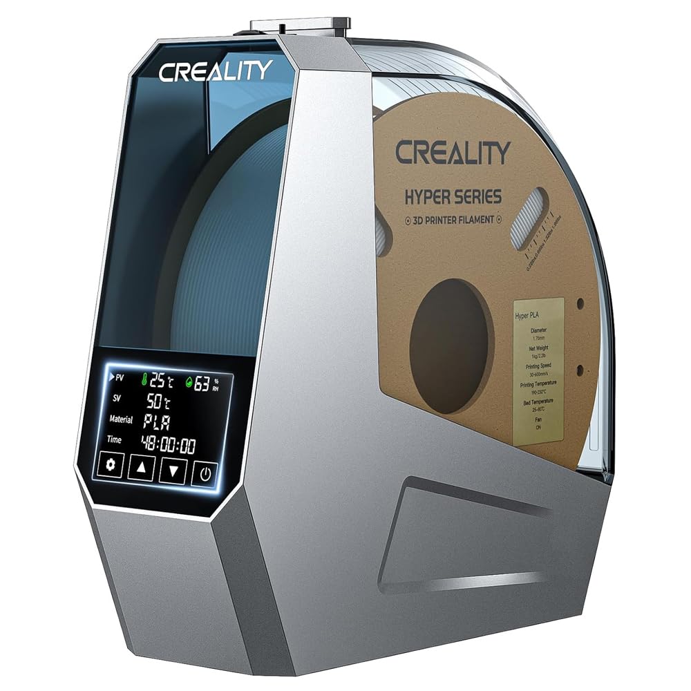 Photo 1 of Official Creality Filament Dryer-Halloween Gifts, Space Pi Filament Dryer, 360° Fast Heating 3D Printer Filament Dry Box, Filament Storage with 110W PTC Heater LCD Touch Screen One-Key Set