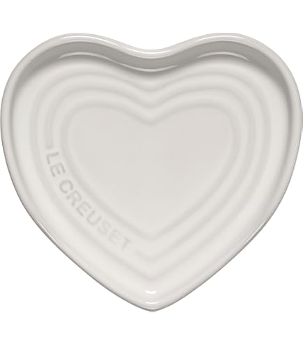 Le Creuset Cocotte de coração raso tradicional de ferro fundido