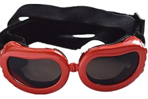 [New Version] CocoPet Adorable Dog Goggles Pet Sunglasses Eye Wear UV Protection Waterproof Sunglasses for Puppy Dogs Small Medium XS