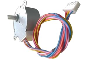 Stepper Motor 35BYJ46 Stepper Motor Permanent Magnet Gear Small Stepper Motor Humidifier Repair DC 5V 12V 24V (Size : 12V)