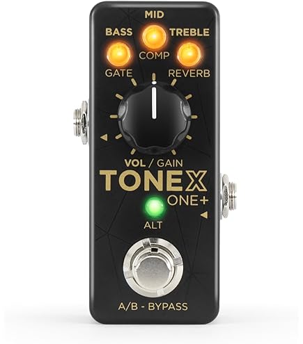 Amazon.com: IK Multimedia TONEX One AI multiFX micro-pedal: Tone
