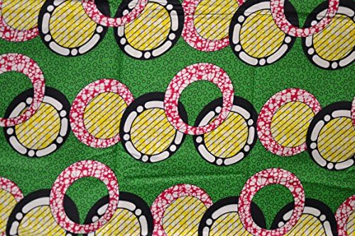 African Print- Ankara Fabric Clothing Designs - Material For Fashion, Dresses, Top, Skirt, Jewelry, Shoes, Bags, Head Wraps, Dashiki Shirt -Styles With Patterns. Fancy Fans 6 Yards