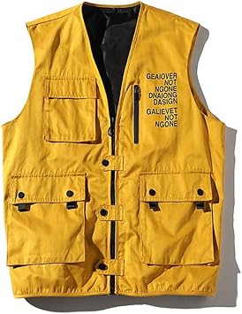 veste cargo sans manche