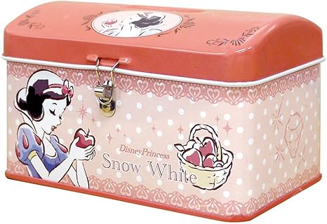 Amazon Co Jp サンタン ディズニー 缶バンク 白雪姫 鍵2個付き Dn 0027 ホーム キッチン