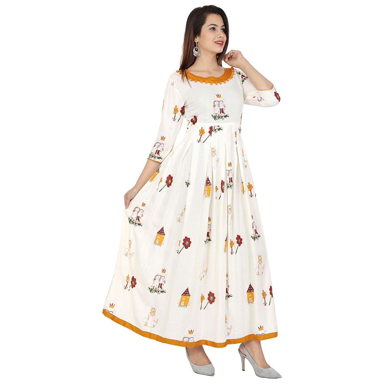 women's cotton long kurti ruchi surat