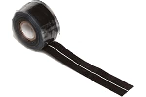 Heatshield Products 330004 HP Racer's Tape Black 1" Wide x 12' Silicone Tape