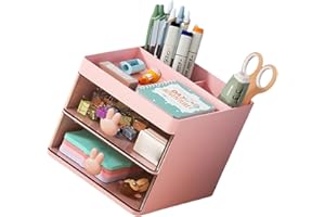 Multifunctional Rabbits Handle Organizers with Clear Compartments Creative Desk Organizers for Home and Use Rabbits Handle De