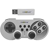COIORVIS mini Pro Wireless Controller, ALPS Joystick, Retro Gamepad for Switch2,Switch, PC, Steam Deck, Android, Raspberry PI, iPhone, iPad, macOS and Apple TV