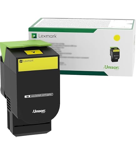 Lexmark CX410de CX410dte CX410e Hi-Yield Cyan Toner Refill w/Chip