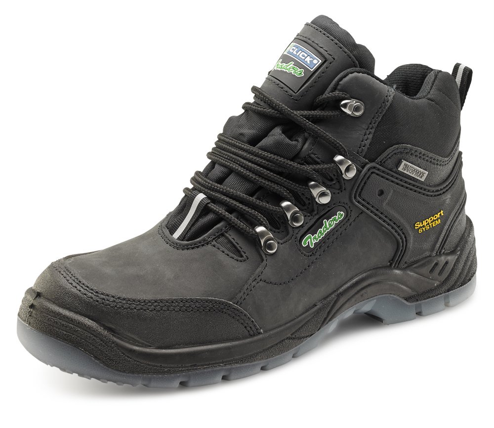 Click S3, Men's Hiker Boots, Black, 9 UK (43 EU)