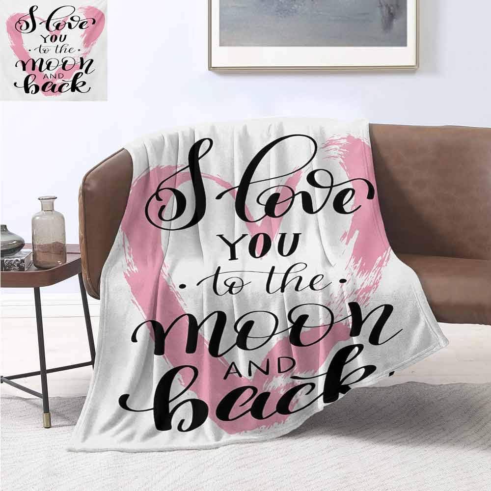 Manta para Silla de Campamento, diseño de corazón con Texto en inglés