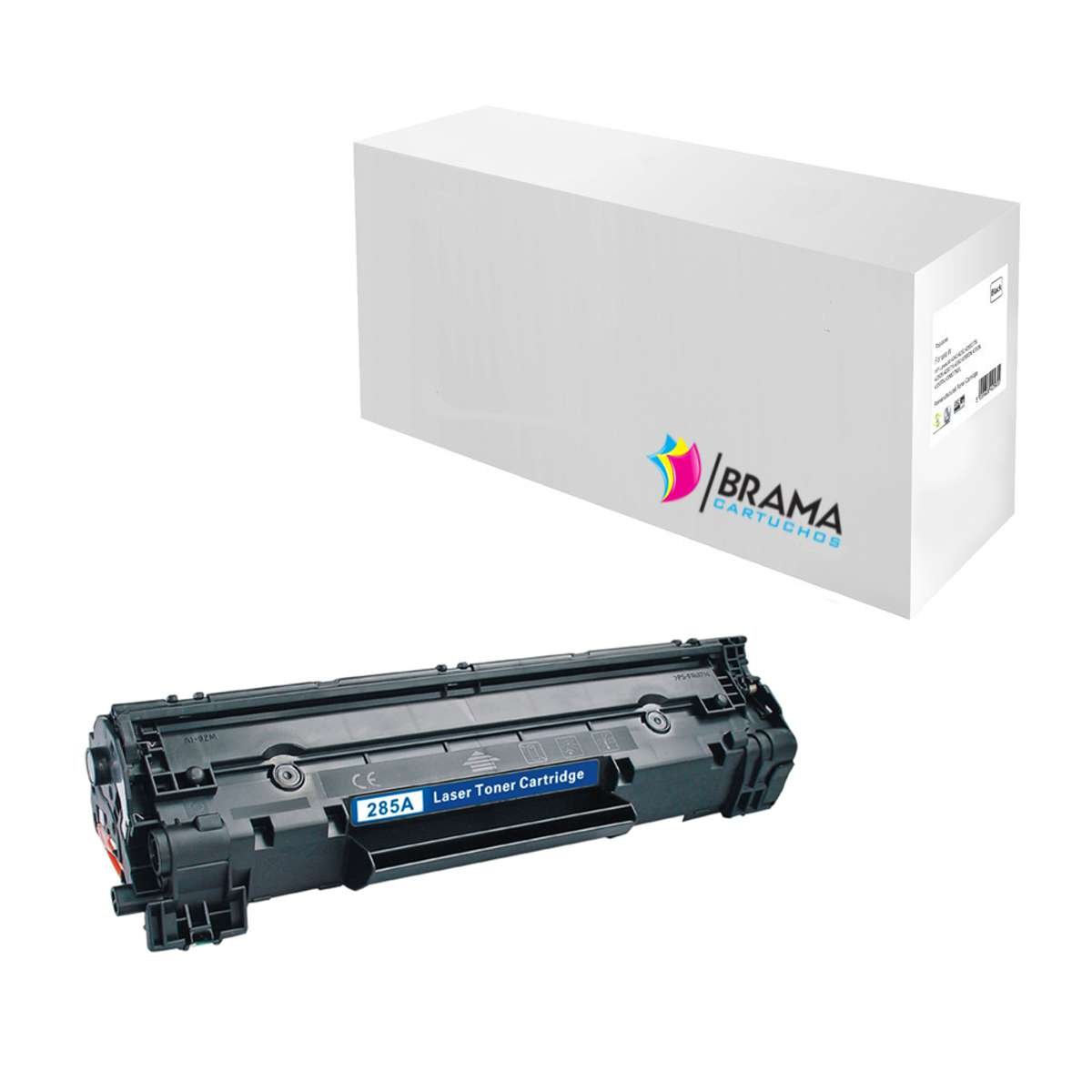 Bramacartuchos Recycled Toner Cartridge for HP LaserJet CE285A M121nf, M1130, M1132, M1210, M1212, M1212nf, M1213, M1217nfw, M1217, P1100, P1102W, P1102, PRO M1130, PRO M1132 MFP, PRO M1210 MFP, PRO M1212 NF, PRO M1213 NF, PRO M1217, PRO P1100 and PRO P1102