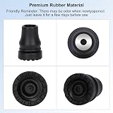 SupreGear 4-Pack Rubber Cane Tips 19mm Non-Slip End Caps for Walking Sticks view 8