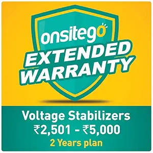 Onsitego 2 Years Extended Warranty for Voltage Stabilizers (Rs. 2501 to 5000) Email Delivery