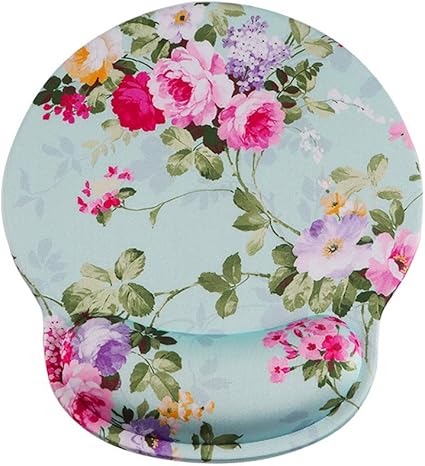 Amazon マウスパッドリストレスト一体型 美しい花 手首クッション 手腕サポート腕置き ゲル充填 低反発 人間工学 滑り止め ハンドレスト快適 手触り良い アニメマウスマット おしゃれ 可愛い 花 マウス対応 Elec Kingdom マウスパッド 通販