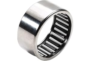 Bettomshin 1Pc HK3520 Needle Roller Bearing, 35mm Bore 42mm OD 20mm Width, Open End, High-Carbon Chromium Bearing Steel, Two-Way Bearing, 41000N Static Load 20800N Dynamic Load